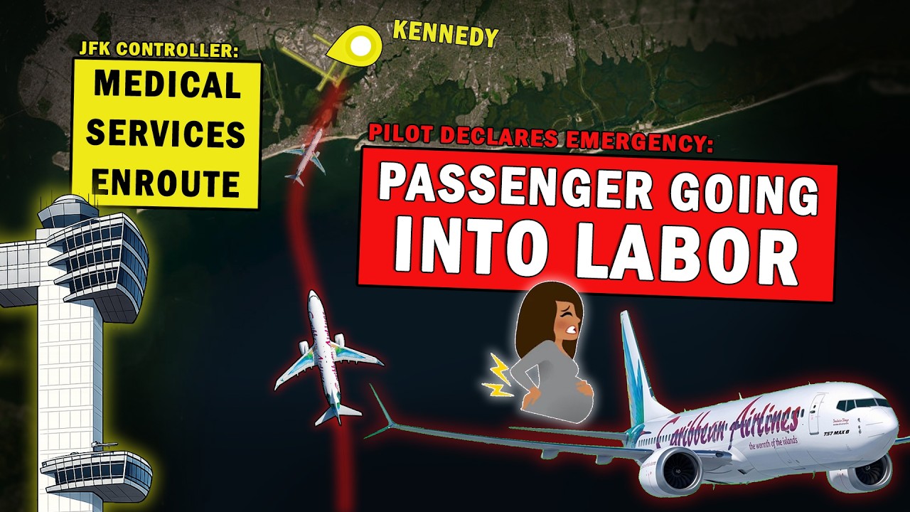 Woman Going into Labor On Board | Baby Delivered Before Landing!