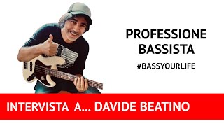 Intervista a Davide Beatino, bassista di Samuele Bersani - Lezioni di Basso Elettrico