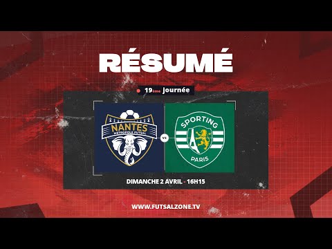 D1 Futsal - J19 Nantes Métropole Futsal vs Sporting Club Paris