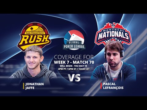 Replay: GPL Week 7 - Heads-Up: Jonathan Jaffe vs. Pascal Lefrancois - Americas Conference - W7M70