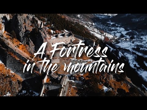 Fenestrelle Fort Aerial view with DJI Mavic Pro 4K