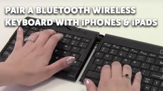 How to connect a Bluetooth Keyboard to iPhone or iPad