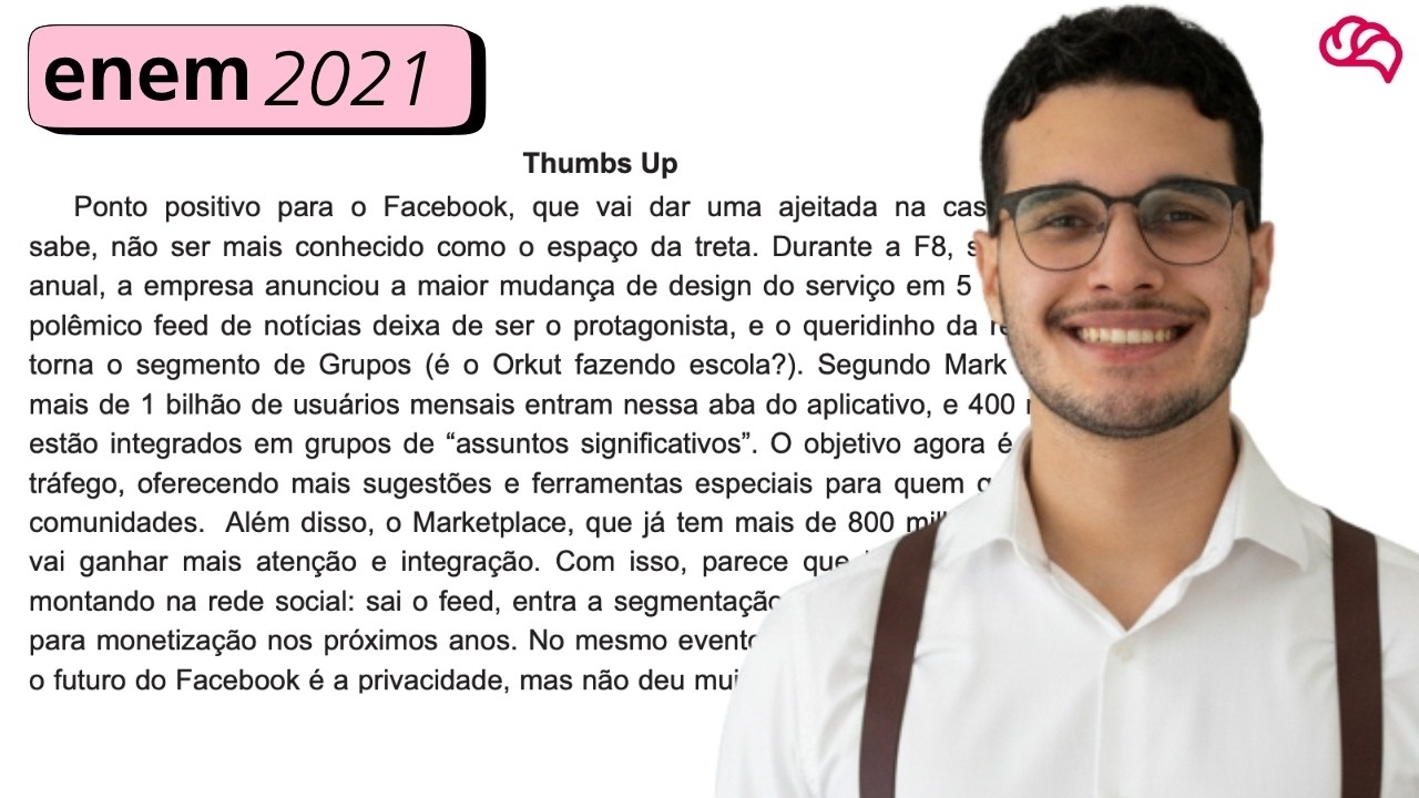 Resolução em Vídeo — Questão 28 ENEM 2021