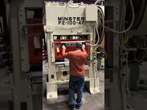 100 Ton Minster SSDC Press