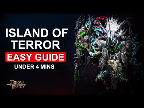 Island of Terror Guide in Under 4 Minutes | 2 - Star Throne and Liberty Dungeon Guide