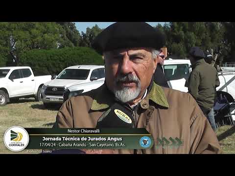 17-04-24 - Nestor Chiaravalli - Jornada Técnica de Jurados Angus - Cabaña Arandú, San Cayetano