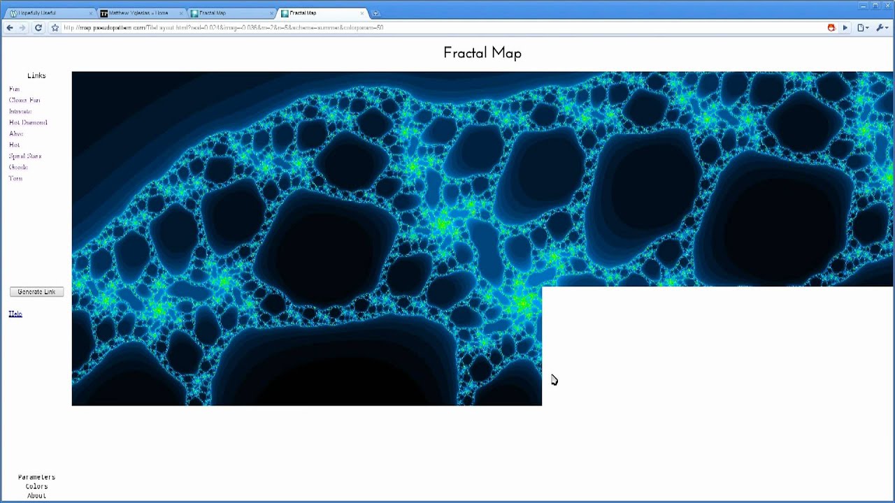 Fractal Map In Action