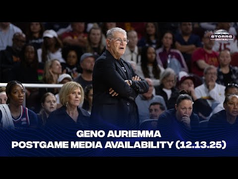 Geno Auriemma Postgame Press Conference - 12.13.25