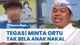 BELA GURU! Dedi Mulyadi Ajak Orangtua Siswa Tak Bela Anak Nakal: Hukuman Kalau Perlu Ditambah