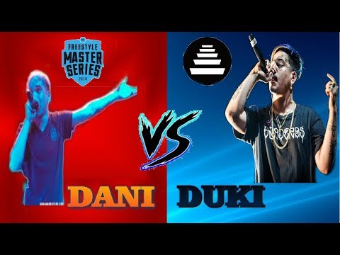DANI de la FMS VS DUKI del QUINTO ESCALON |Batalla de FLOW's de dioses|  (Muy cebado) 1era Parte