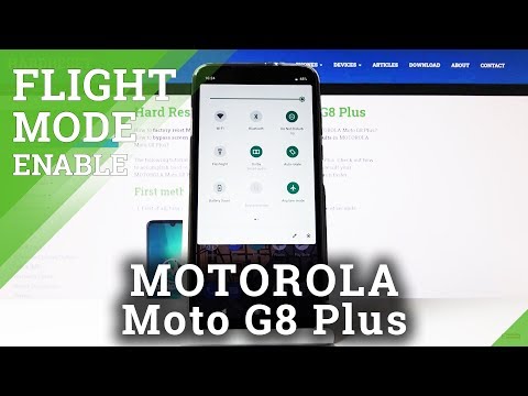 How to Put Motorola G8 Plus in Flight Mode – Activate Airplane Mode