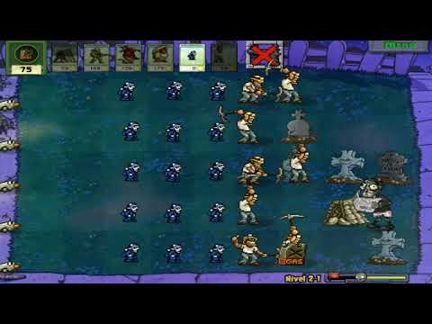 Plants Vs Zombies Metal Slug Edition Level 2/1