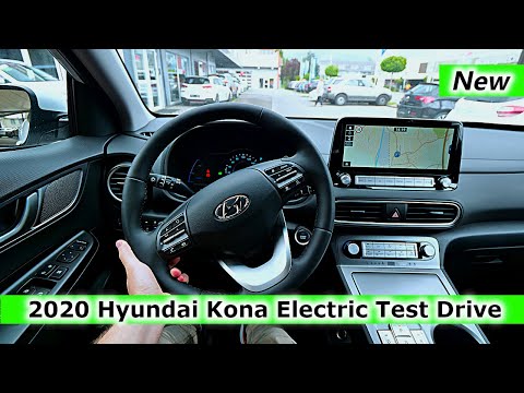 Hyundai Kona Electric Test Drive Review 2020 POV | New Blue Link Tech