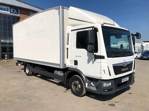 MAN TGL 7.150 7.5-TONNE GRP BOX VAN 2016 - DK16 MJY