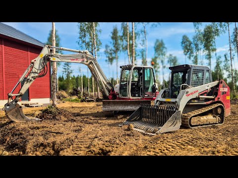 Diving for Geothermal Hose & Ripping Out Tree Stumps