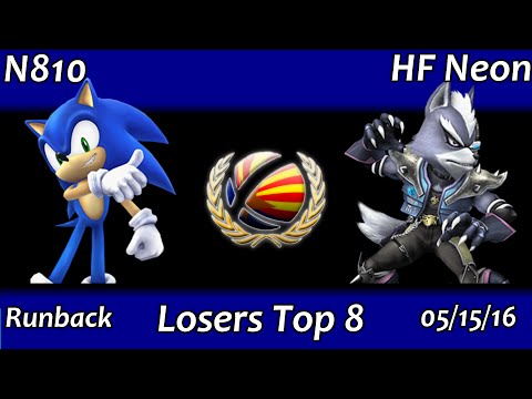 Runback: HF Neon (Wolf) vs N810 (Sonic) Losers Top 8
