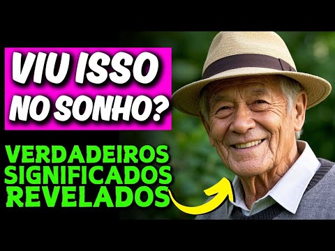 🚨ALERTA🚨 O QUE SIGNIFICA SONHAR COM AVÔ E O QUE SE DEVE FAZER APÓS TER ESSE SONHO