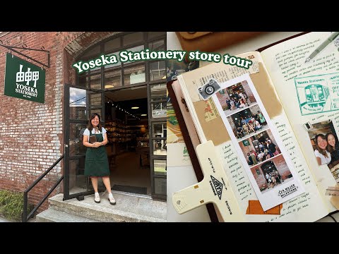 Yoseka Stationery Store Tour in Brooklyn, New York 🇺🇸 | Abbey Sy