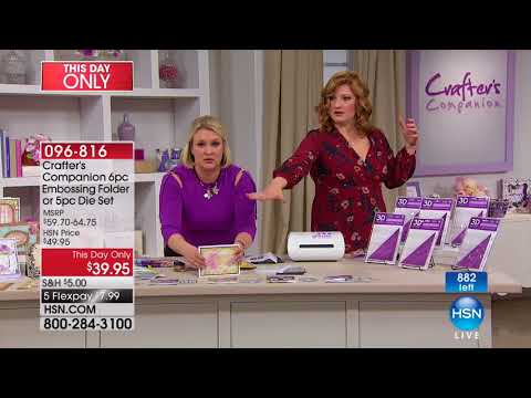 HSN | Paper Crafting Tools & Supplies 01.10.2018 - 02 PM