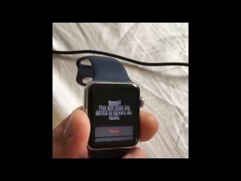 Apple Watch update fail