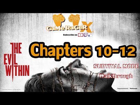 The Evil Within Survival Mode Walkthrough Chapters 10-12- Hard Mode