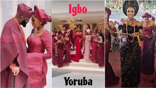 The most grand IGBO X YORUBA Traditional wedding! | Very lit AFTER PARTY