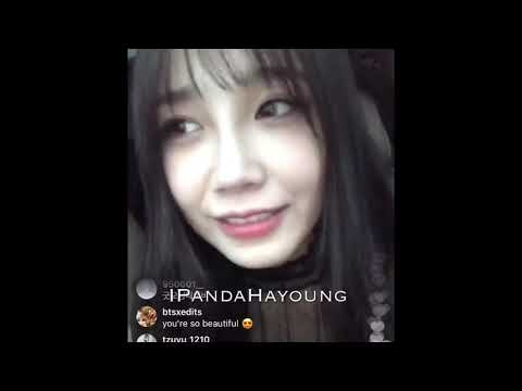 [IG LIVE] 170921 Eunji Singing to “Manito” CUT