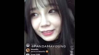 [IG LIVE] 170921 Eunji Singing to “Manito” CUT