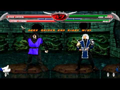 MK Chaotic gameplay #81 - Dark Raiden & Riuky