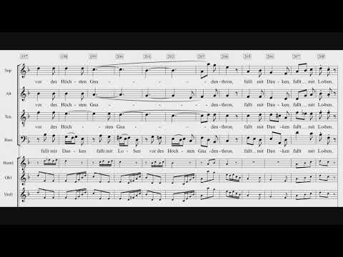 Weihnachtsoratorium Kantate 4 Einstudierung Alt