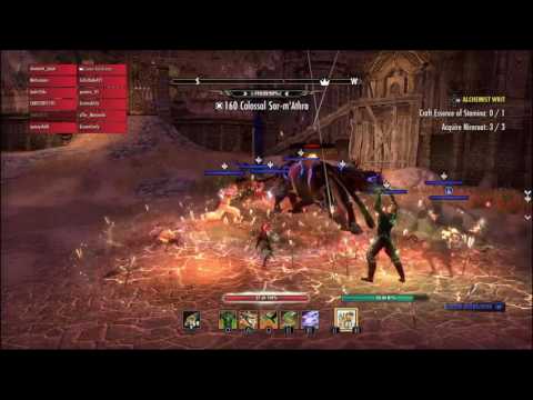 #ESO - DPSing - Normal Maw of Lorkhaj thieves Guild trial