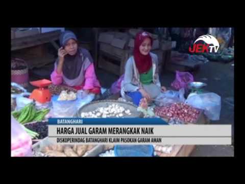 HARGA JUAL GARAM MERANGKAK NAIK