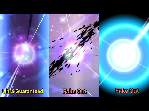 Ultra Guaranteed Vs All Ultra Fake Out Side By Side | Broly Animation Summon | Dragon Ball Legends