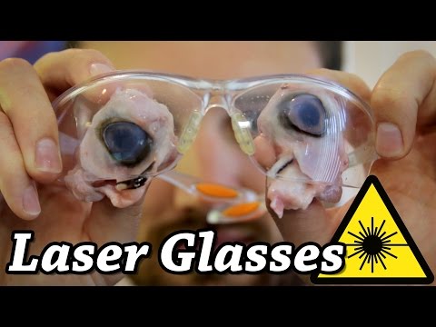 Safety Glasses vs CO2 Laser Glasses