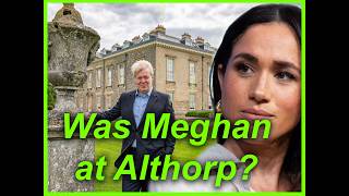 Was Meghan At Althorp?
