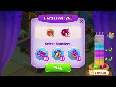 Homescapes [HD] Hard Level 1265