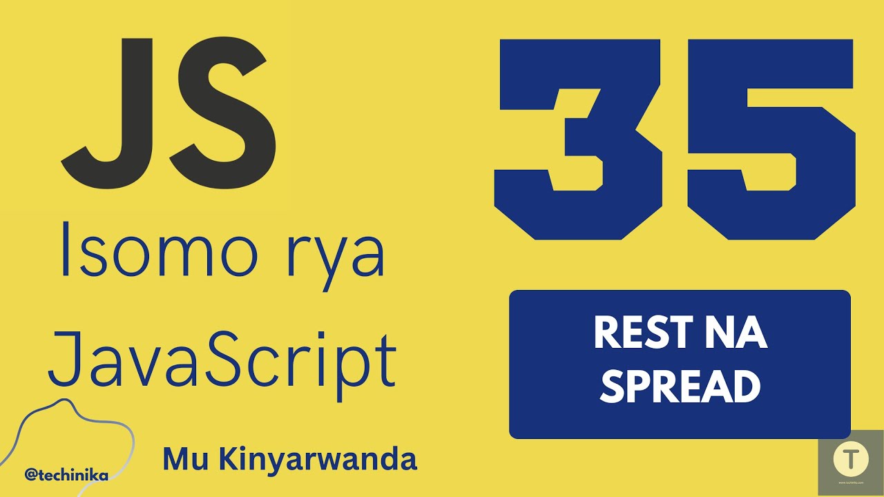 Thumbnail for Ni gute dukoresha REST na SPREAD operator