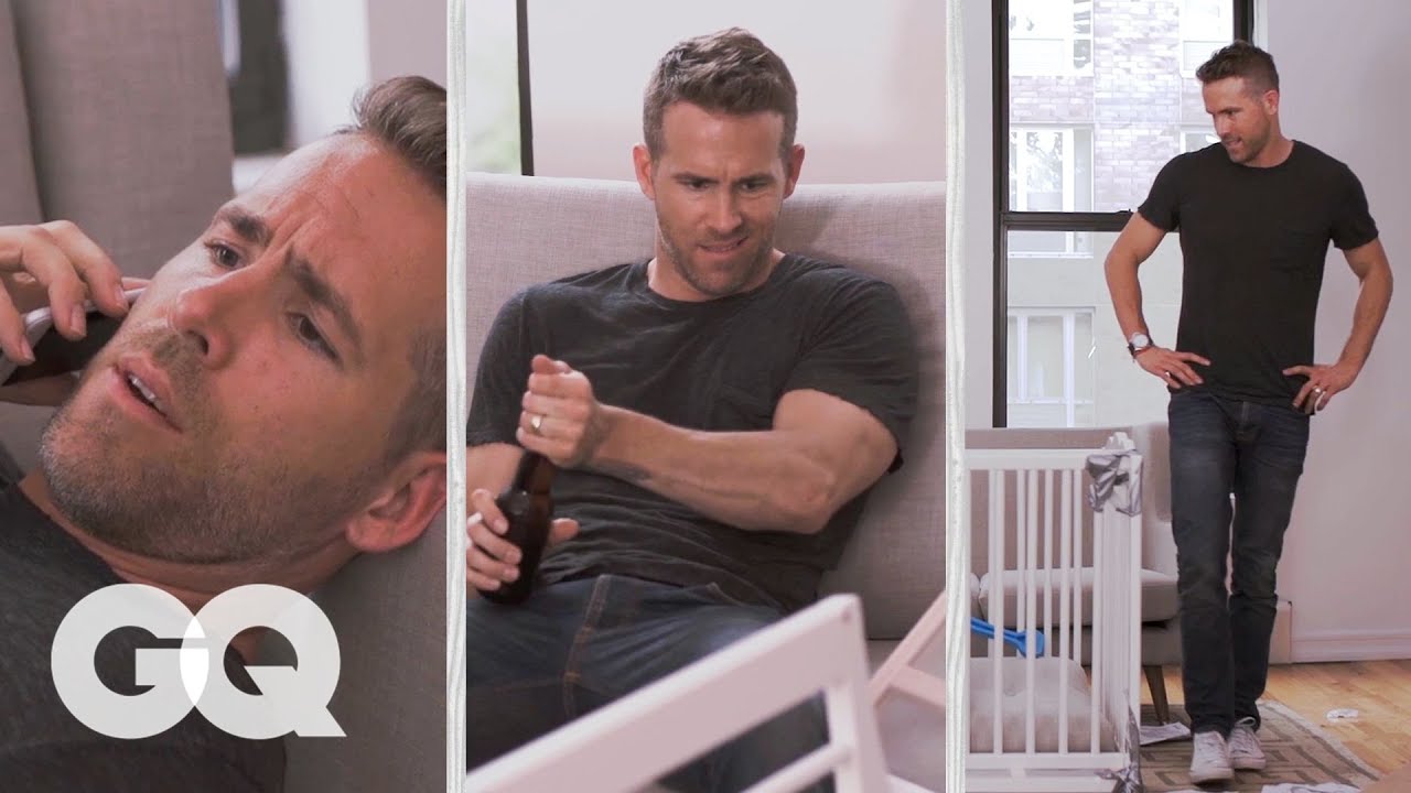 Ryan Reynolds Tries to Build an IKEA Crib | GQ - YouTube