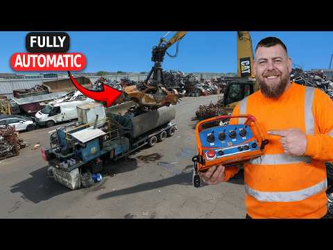 We FINALLY Finished Our Taurus Scrap Car Baler!