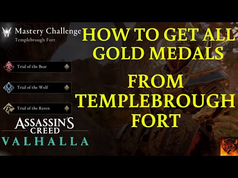 Templebrough Fort Mastery Challenges Gold guide Assassin's Creed® Valhalla How To Get Gold Medals
