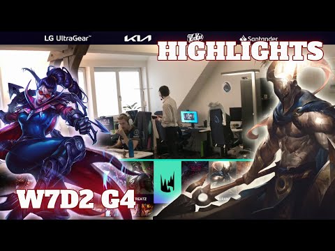 SK vs RGE - Highlights | Week 7 Day 2 S12 LEC Summer 2022 | SK Gaming vs Rogue W7D2