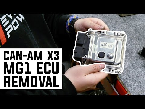 Can-Am Maverick X3 Turbo RR & X3 Turbo MG1 ECU Removal