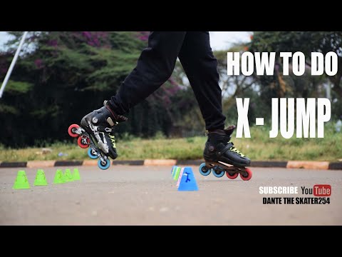 HOW TO DO X JUMP #FREESTYLE SLALOM