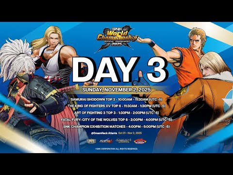 SNK World Championship 2025 - Day 3 - Playoffs
