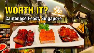 Black Society Singapore — 10 Cantonese Dishes, One Beautiful Table