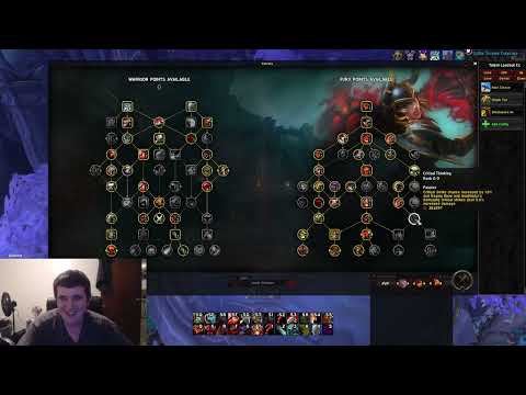 10.2 Season 3 DPS Warrior Arms and Fury Talents for Raid and M+