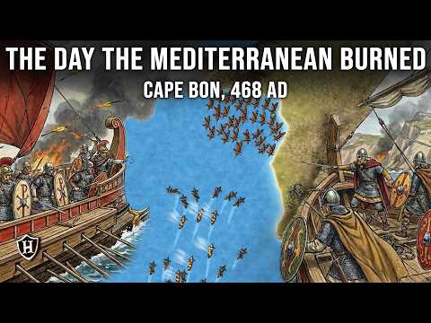 Gaiseric: The Pirate King Who Broke the Roman Empire - Battle of Cape Bon, 468