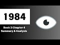 1984 | Book 3 | Chapter 4 Summary & Analysis | George Orwell