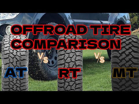 AT vs MT vs RT Tires – Which One’s Best for You? Real-World #4WD #Tire Comparison!