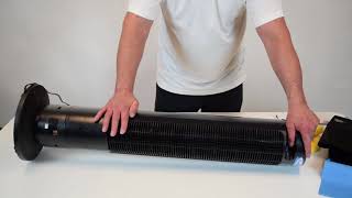How to Install a Fan Filter on a Bionaire 4002 Tower Fan